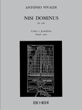 Vivaldi A. Nisi Dominus RV 608 Voix Contralto