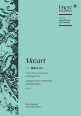 Mozart W.a. Messe DU Couronnement K 317 Choeur-1
