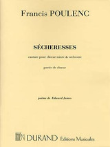 Poulenc F. Secheresses Choeur Poulenc F. Secheresses Choeur
