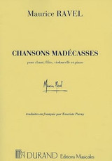 Ravel M. Chansons Madecasses Voix Ravel M. Chansons Madecasses Voix