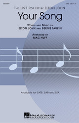 Elton John Your Song Choeur Satb Elton John Your Song Choeur Satb