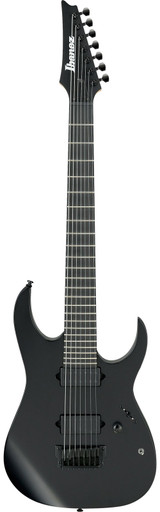 Ibanez RGIXL7-BKF Black Flat 7 Cordes
