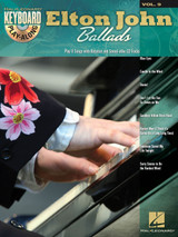Elton John Ballads Keyboard PLAY-ALONG Vol 09