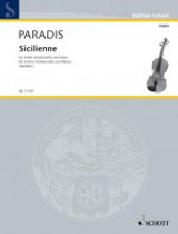 Paradis M.t. Sicilienne Violon OU Violoncelle