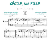 Cecile MA Fille Piano Paroles Cecile MA Fille Piano Paroles