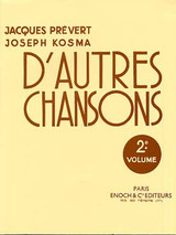 Kosma J. D'autres Chansons de Prevert Vol 2 Pvg