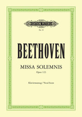 Beethoven L.v. Missa Solemnis OP 123 Chant Piano