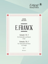 Franck E. Sonate N°1 OP 6 Violoncelle