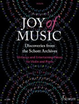 The Joy OF Music - Discovery From The Schott Archives Violon