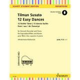 Susato T. Danses Faciles Flute A Bec Soprano