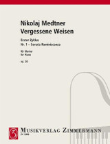 Medtner N. Sonate Reminascenza Opus 38-1 Piano Medtner N. Sonate Reminascenza Opus 38-1 Piano