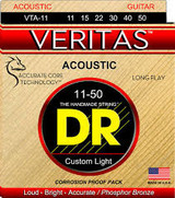 Jeu de Cordes Acoustique DR Veritas Phosphor Bronze VTA-11 11/50