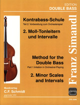 Simandl F. Kontrabass Schule 2 Contrebasse