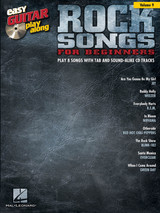 Rock Songs For Beginners Easy Guitar PLAY-ALONG Vol 9
