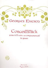 Enesco G. Concertstuck Alto Piano