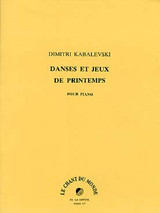 Kabalevski D. Danses et Jeux de Printemps Piano