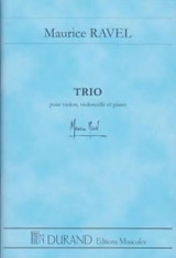 Ravel M. Trio Piano Violon et Violoncelle Conducteur Ravel M. Trio Piano Violon et Violoncelle Conducteur