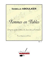 Aboulker I. Femmes en Fables Chant Soprano Piano