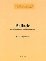 Sejourne E. Ballade Vibraphone Sejourne E. Ballade Vibraphone