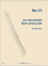 Lys M. UN Printemps Bien Particulier Flute Lys M. UN Printemps Bien Particulier Flute