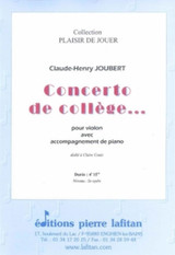 Joubert C.h. Concerto de College Violon