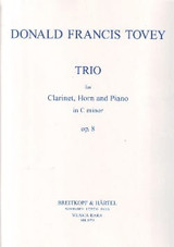 Tovey D.f. Trio C Minor OP 8 Clarinette Cor Piano