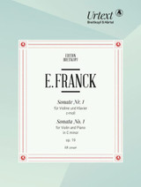 Franck E. Sonate N°1 OP 19 Violon