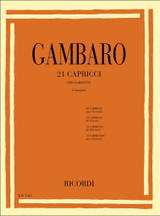 Gambaro V. 21 Caprices Clarinette-1 Gambaro V. 21 Caprices Clarinette-1