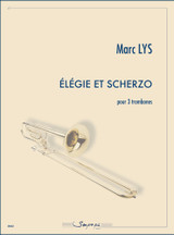 Lys M. Elegie et Scherzo 3 Trombones Lys M. Elegie et Scherzo 3 Trombones