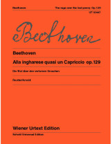 Beethoven L.v. Alla Ingharese Quasi UN Capriccio Piano-1 Beethoven L.v. Alla Ingharese Quasi UN Capriccio Piano-1