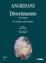 Angrisani G. Divertimento RE Majeur Flutes et Basse Continue