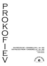 Prokofiev S. 6 Pieces From Cinderella Piano