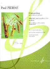 Pierne P. Concertino Saxophone Sib