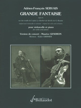 Servais A.f. Grande Fantaisie OP 6 Violoncelle
