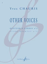 Chauris Y. Other Voices N°3 Quatuor A Cordes
