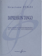 Finzi G. Impression Tango Violon OU Alto OU Violoncelle et Piano OU Accordeon