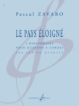 Zavaro P. le Pays Eloigne Quatuor A Cordes