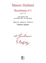 Giuliani M. Rossiniana 1 OP 119 Guitare-1 Giuliani M. Rossiniana 1 OP 119 Guitare-1