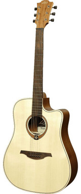 Lag T70DC-Nat Dreadnought Cutaway Natural
