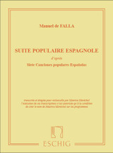 de Falla M. Suite Populaire Espagnole Violoncelle
