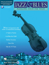 Jazz & Blues Playalong Solos For Violon