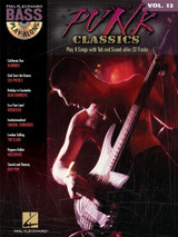 Bass Play Along Vol 12 Punk Classics