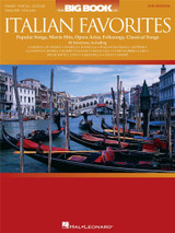 The Big Book OF Italian Favorites Piano Vocal Guitare