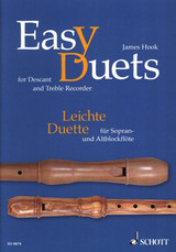 Hook J. Easy Duets 2 Flutes A Bec