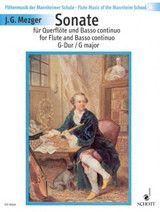 Mezger J.g. Sonate Sol Majeur OP 6/2 Flute