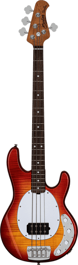 Sterling BY Musicman Stingray RAY34FM Heritage Cherry Burst