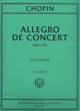Chopin F. Allegro de Concert OP 46 Piano Chopin F. Allegro de Concert OP 46 Piano