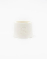 Syos Ligature Saxophone Baryton Blanc