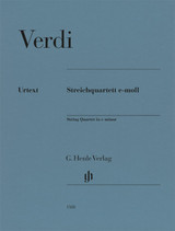 Verdi G. String Quartet MI Mineur Parties