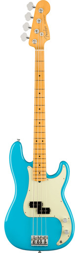 Fender American Professional II Precison Bass Miami Blue Maple